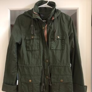 Market & Spruce Chaplin Hooded Anorak Cargo Jacket